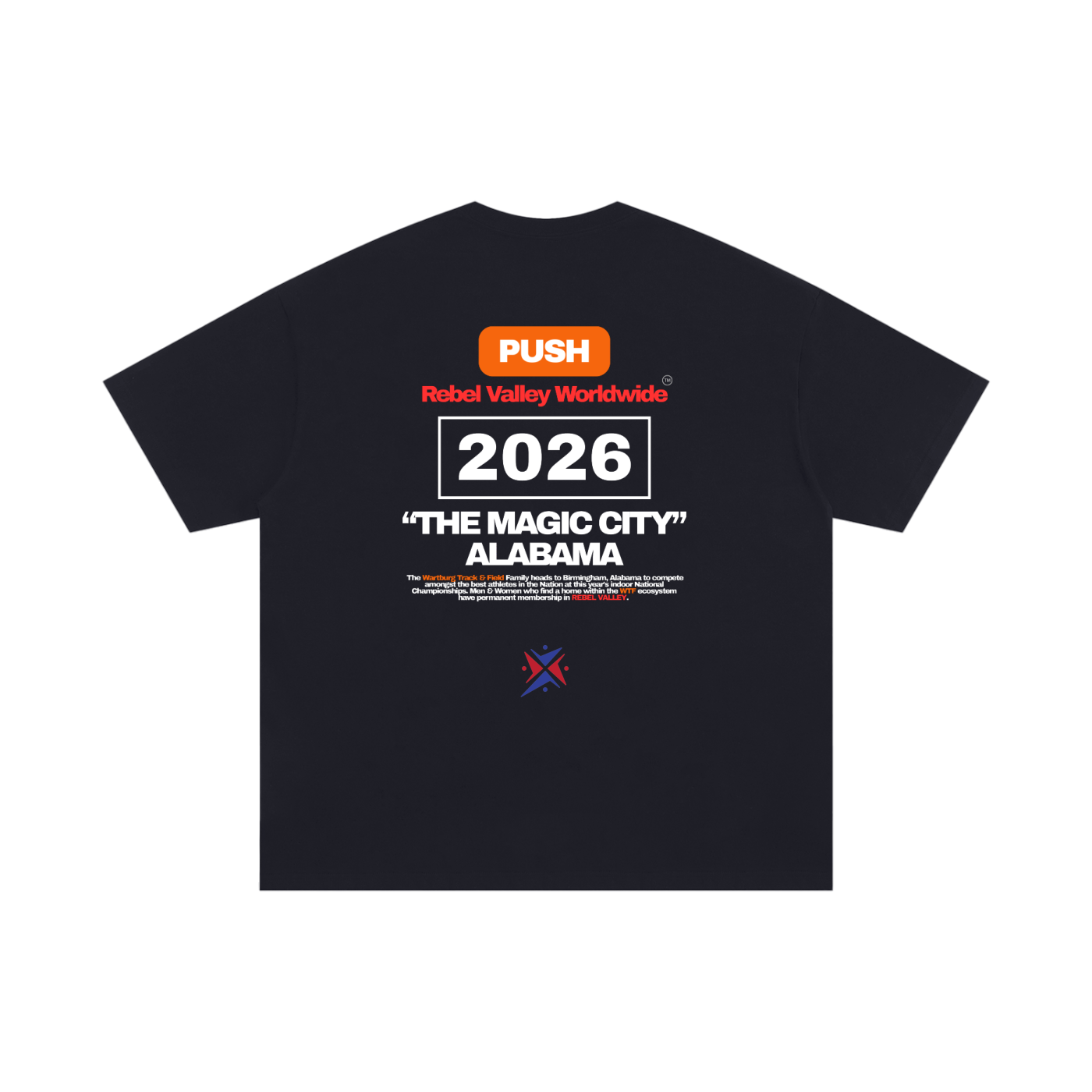 WTF X REBEL VALLEY Champions Tee