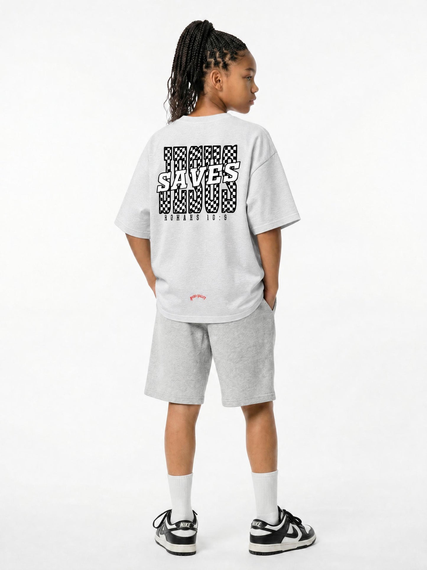KIDS Y.E.P.A.W x REBEL VALLEY Camp tee